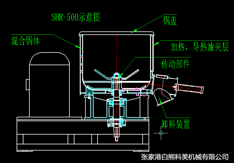 SHR-500结构简图